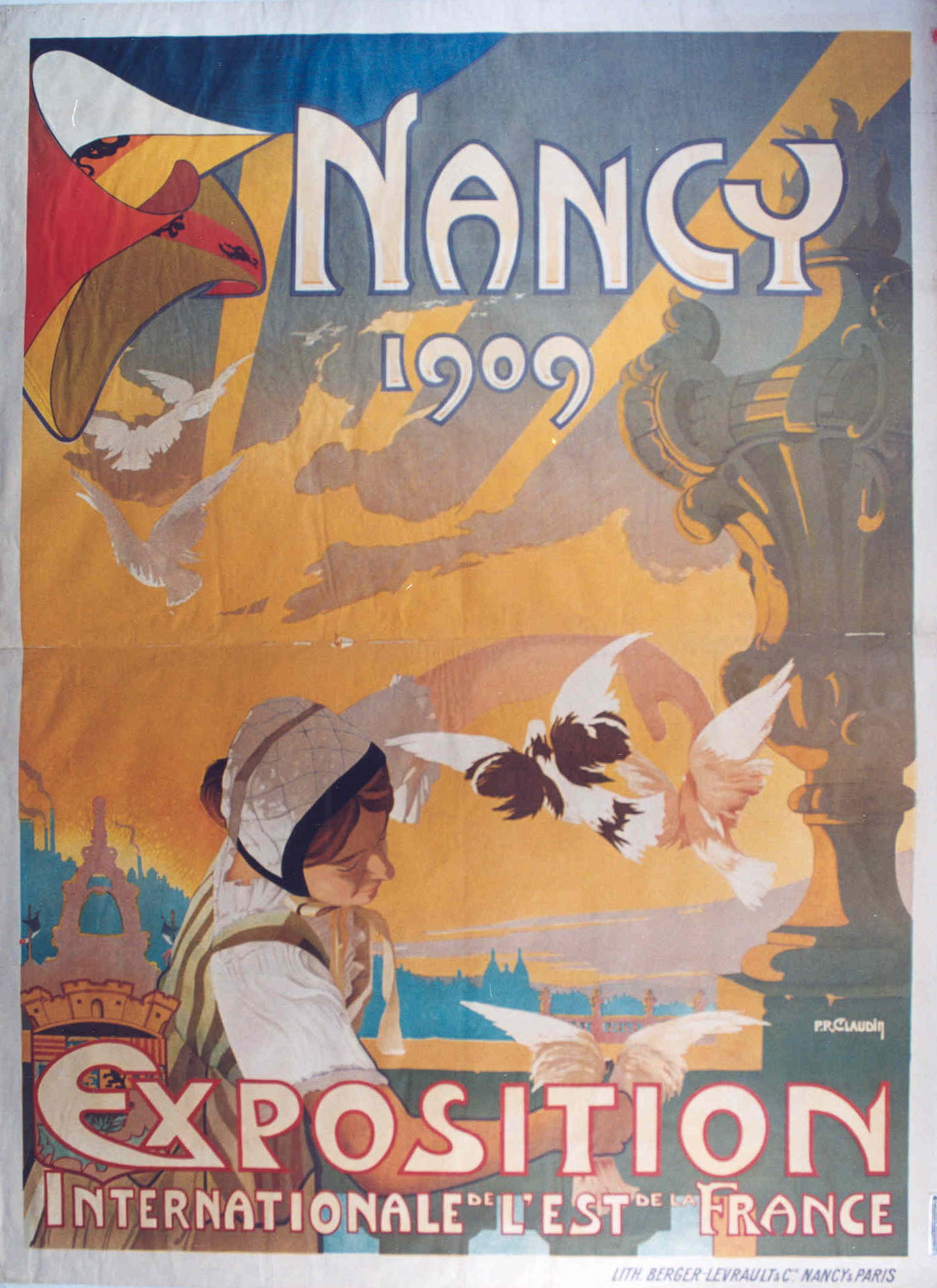 P.R. Claudin, Nancy 1909, Exposition internationale de l'Est de la France