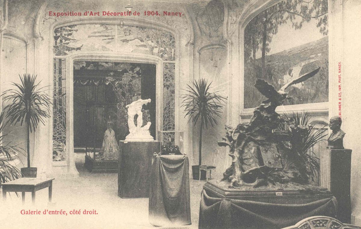 Exposition de l'École de Nancy, Galerie Poirel, 1904