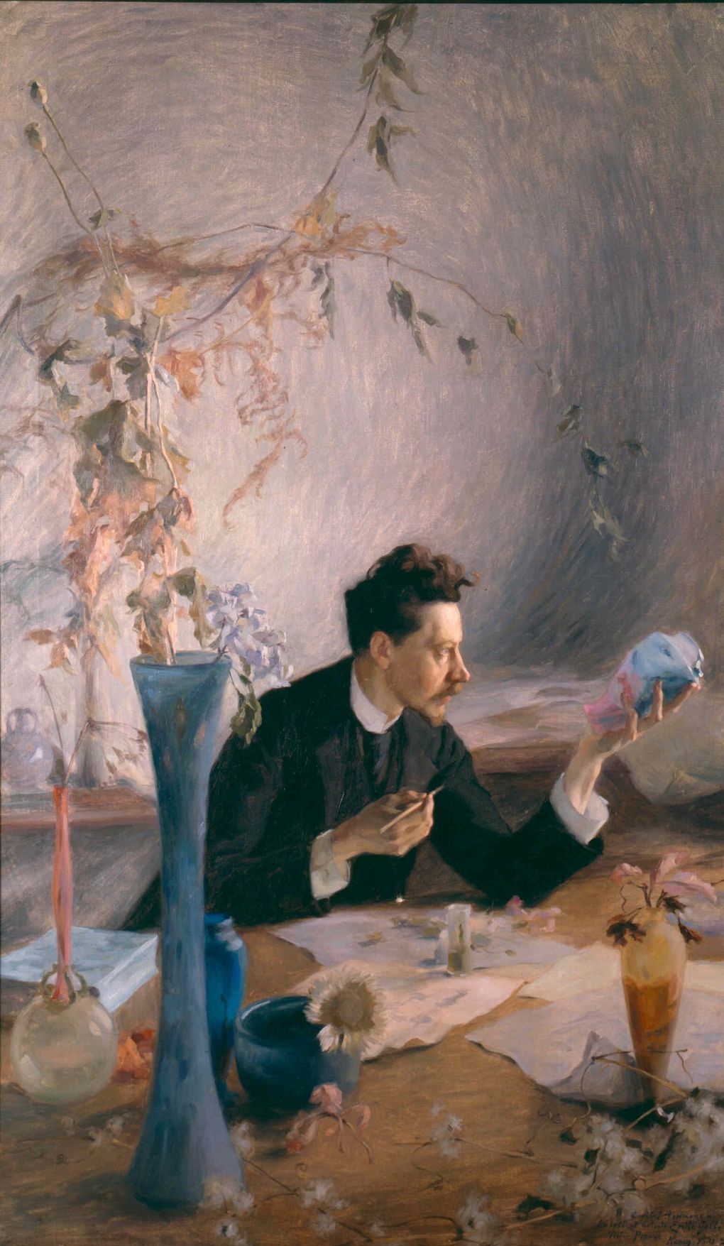 Victor Prouvé, Portrait de Gallé, 1892, huile sur toile