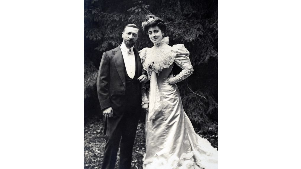 Anonyme, Eugène Corbin et Jeanne Blosse, 1906 