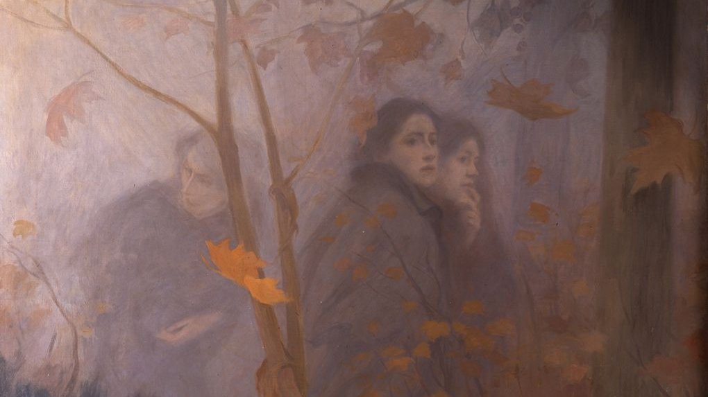 Victor Prouvé, Vision d'Automne, 1899, huile sur toile © Nancy, musée de l'École de Nancy, cliché Studio Images 