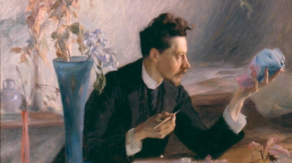 Victor Prouvé, Portrait de Gallé, 1892, huile sur toile